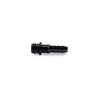 Contact pneumatic plastic, mâle, 8 bar/116 psi max.6.0mm / 1/4